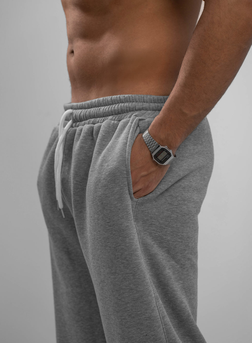 Gray Essential sweatpants