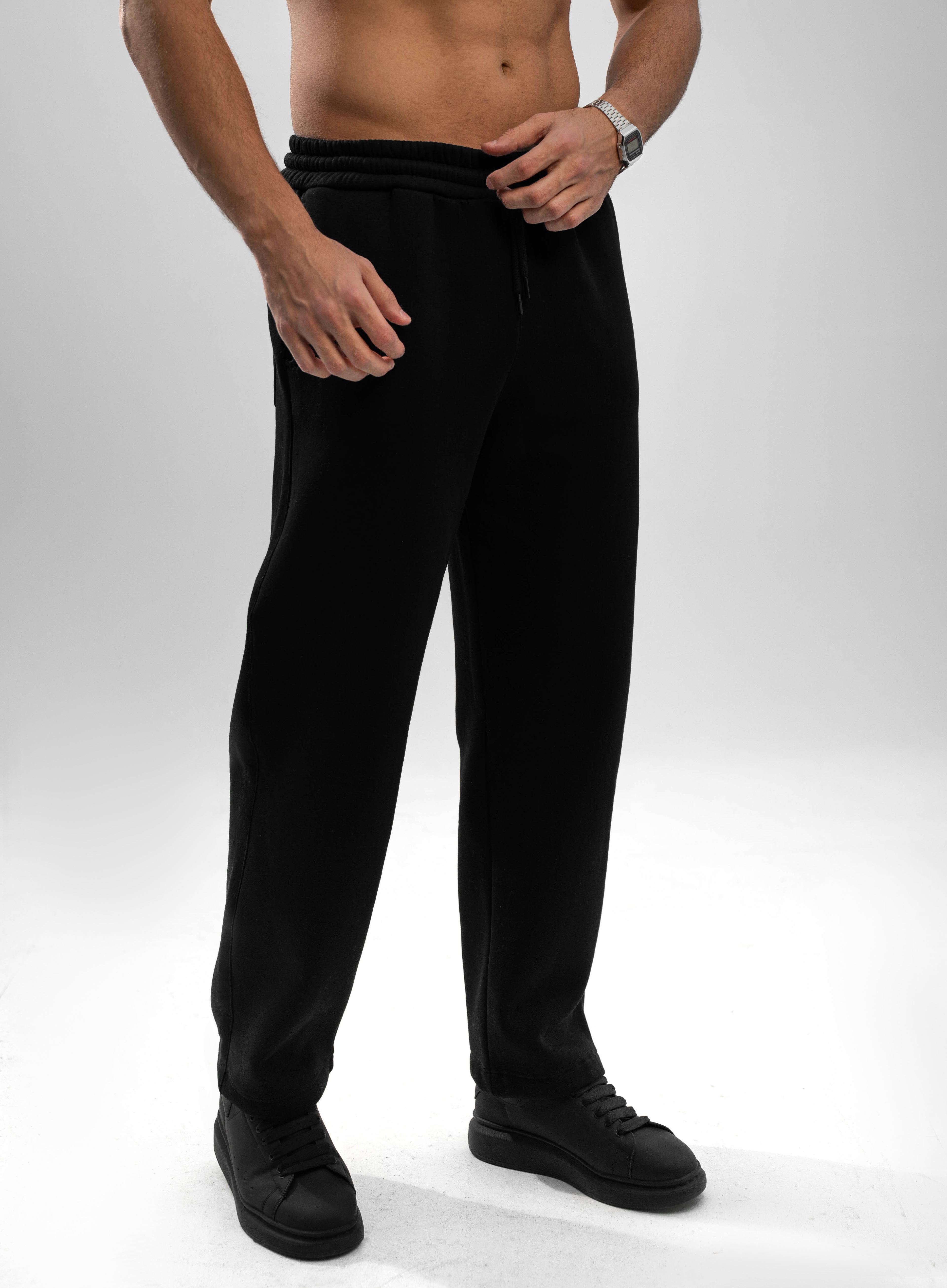 Black Essential sweatpants